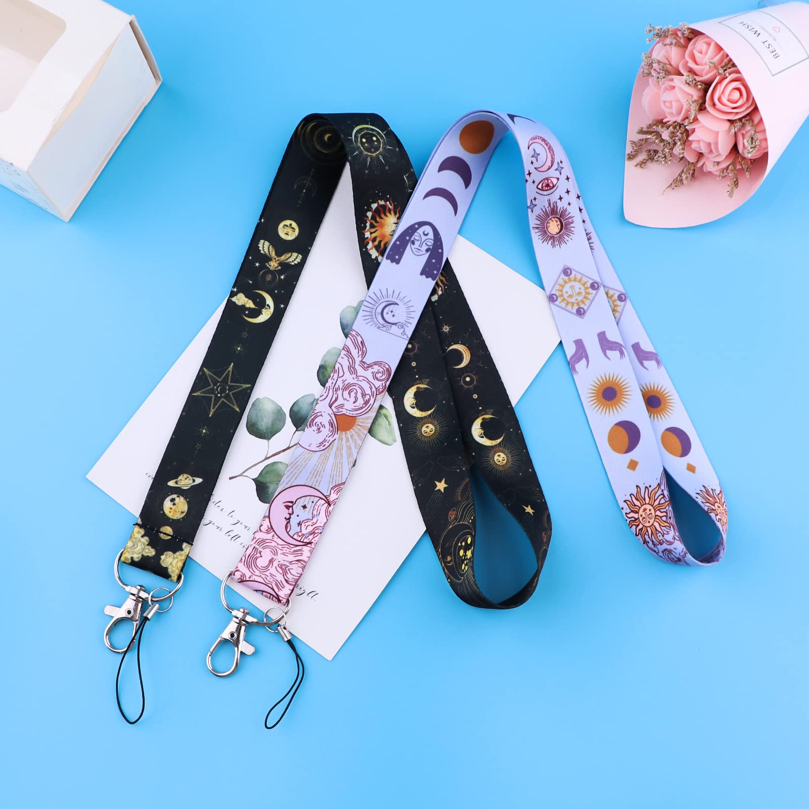 Amazon.com: Yansitu Cute Star Keychain Lanyards for Kids Men